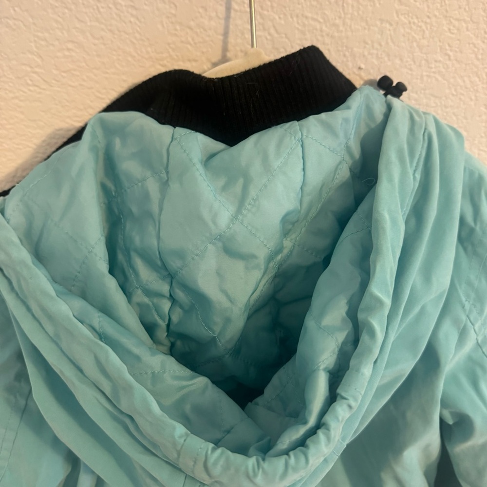 O’STIN Fall /Mild Winter Hooded Jacket in Teal Color. Size Toddler 4-5. - Picture 13 of 17